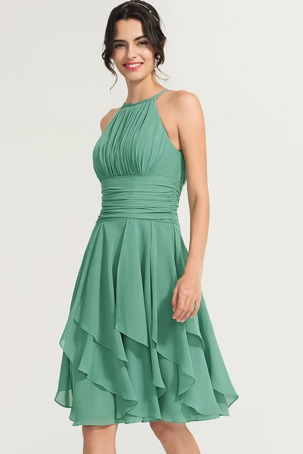 Robe Portefeuille Cascade Émeraude - gallery 2