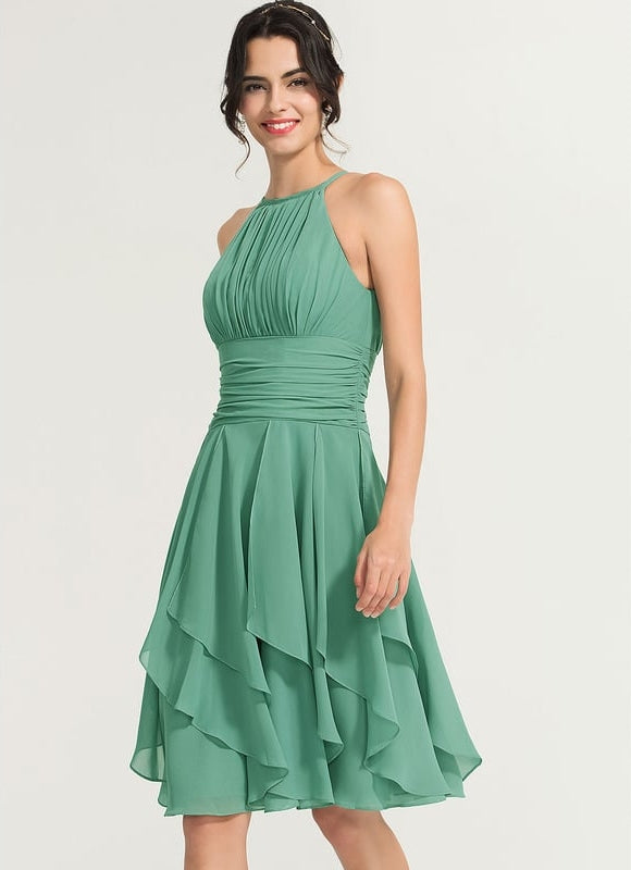 Robe Portefeuille Cascade Émeraude - gallery 2