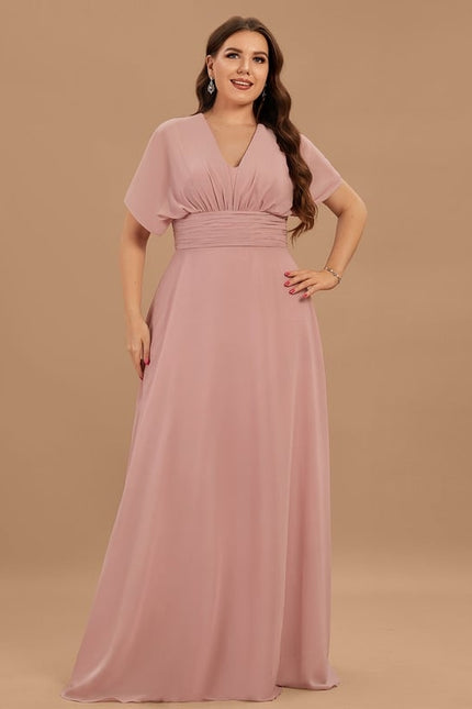 Robe Portefeuille Chiffon Multiforme - gallery 9