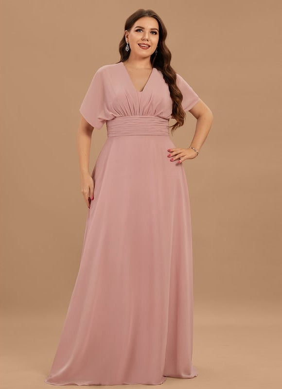 Robe Portefeuille Chiffon Multiforme - gallery 9