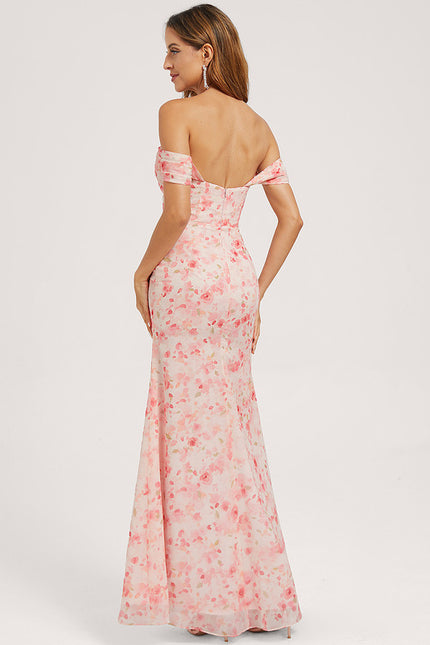 Robe Portefeuille Pétale Rosée - gallery 4