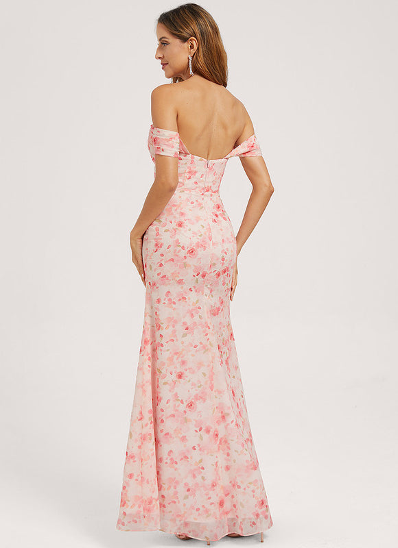 Robe Portefeuille Pétale Rosée - gallery 4