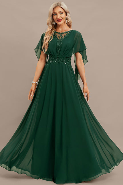 Robe Portefeuille Émeraude Aérienne