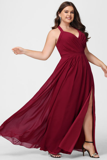 Robe Portefeuille Rose Drapée - gallery 5