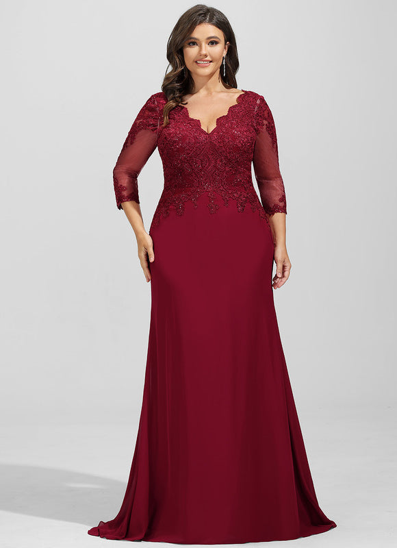 Robe Portefeuille Bordeaux Élégance - gallery 6