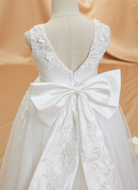 Robe Portefeuille Tulle Nuptiale - gallery 3