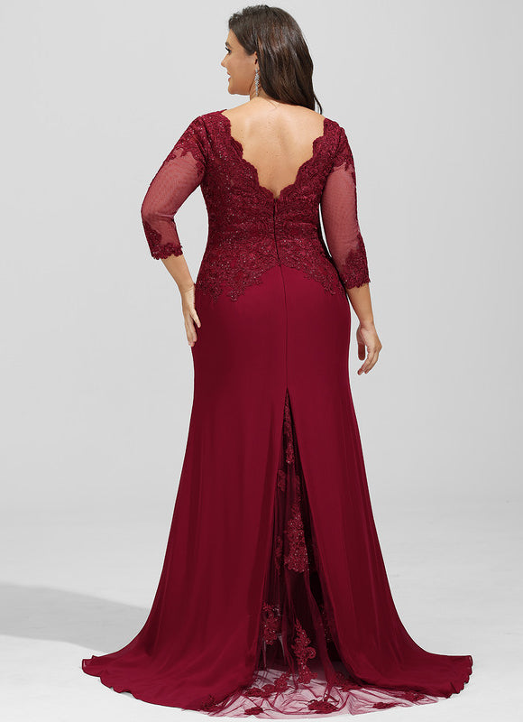 Robe Portefeuille Bordeaux Élégance - gallery 9