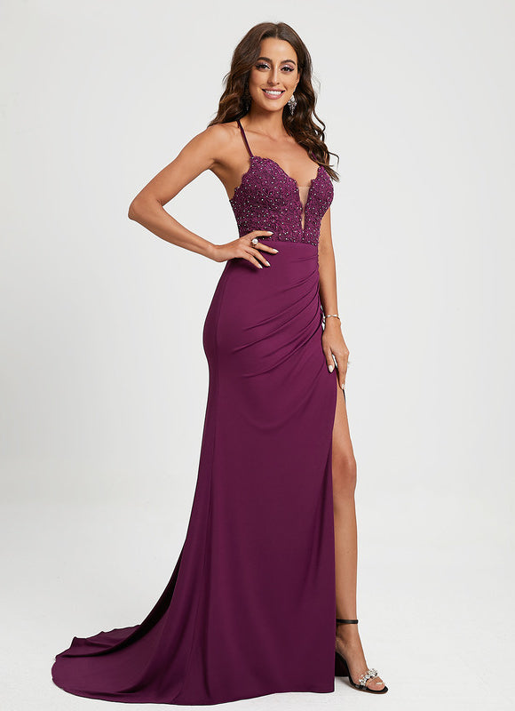 Robe Portefeuille Violet Glamour - gallery 3