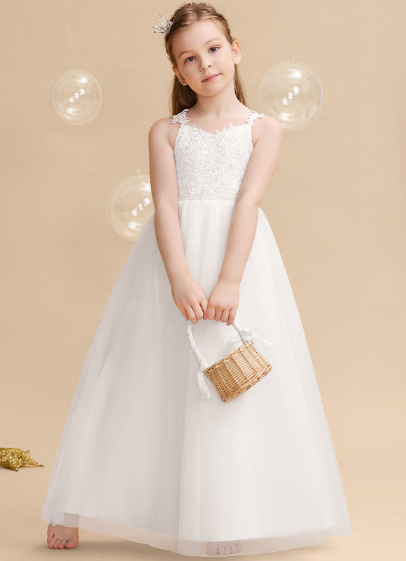 Robe Portefeuille Enfant Écrue Élégante - gallery 3
