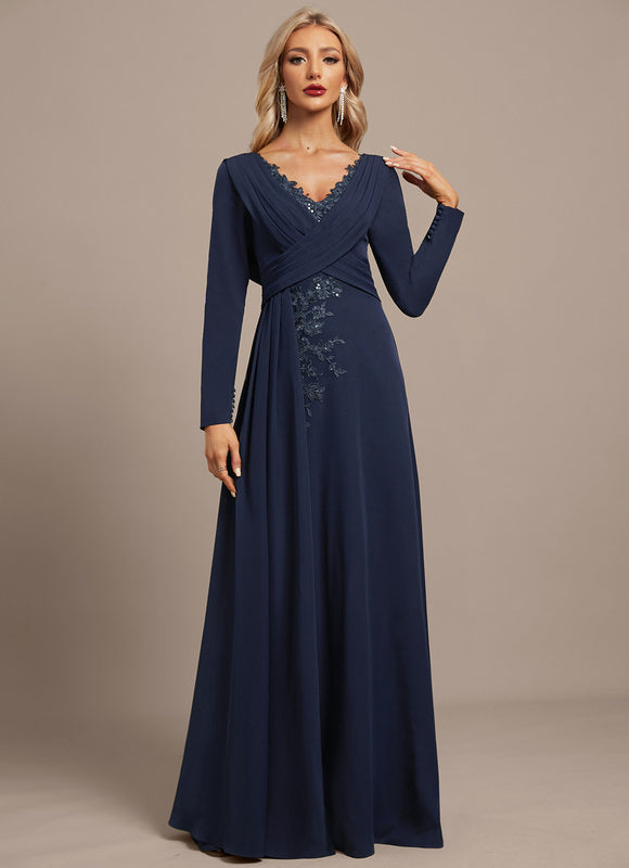 Robe Portefeuille Élégance Nocturne - gallery 4