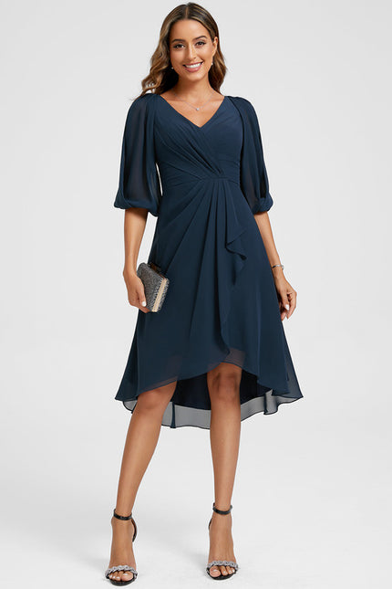 Robe Portefeuille Fluide Marine - gallery 1