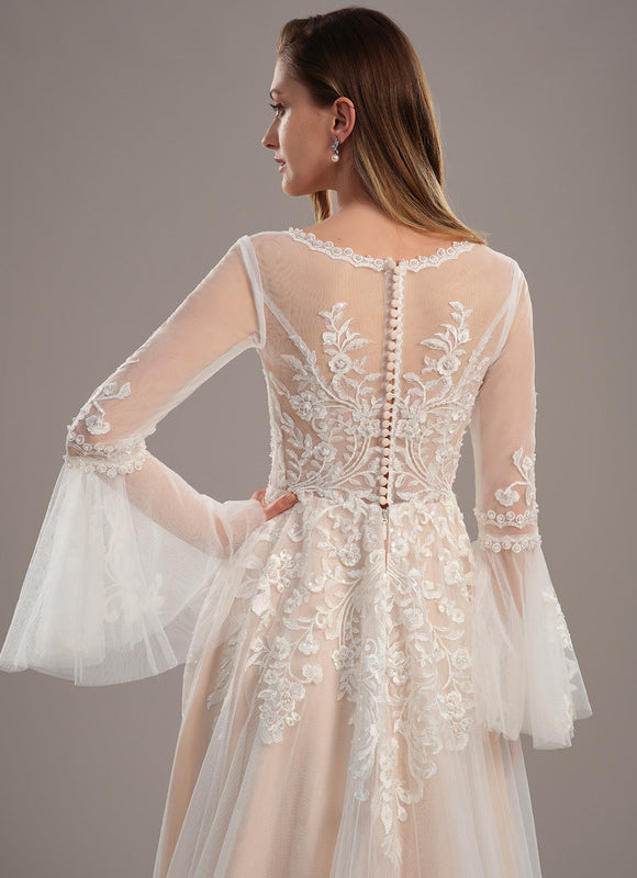 Robe Portefeuille Vaporeuse Florale - gallery 4