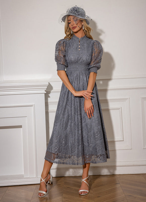 Robe Portefeuille Dentelle - gallery 3