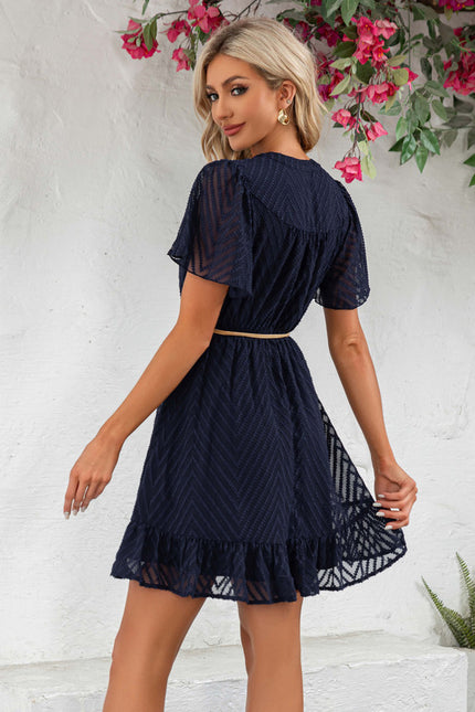 Robe Portefeuille Trapèze Marine - gallery 1