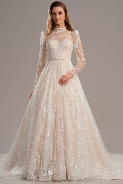 Robe Portefeuille Dentelle Étoilée