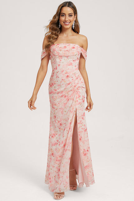 Robe Portefeuille Pétale Rosée