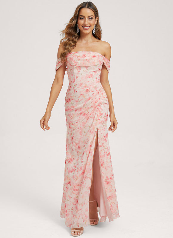 Robe Portefeuille Pétale Rosée