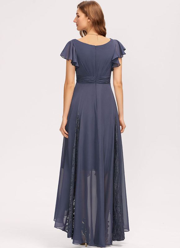 Robe Portefeuille Bordeau Évasée - gallery 3