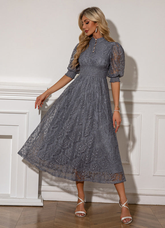 Robe Portefeuille Dentelle - gallery 1