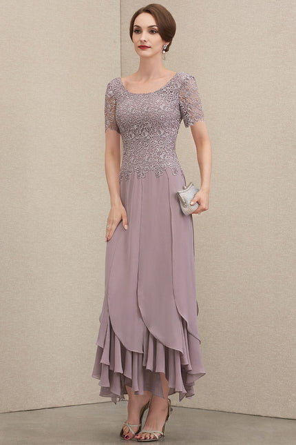 Robe Portefeuille Mousseline Chic