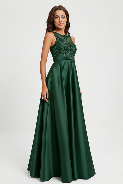 Robe Portefeuille Éclat Satiné - gallery 2