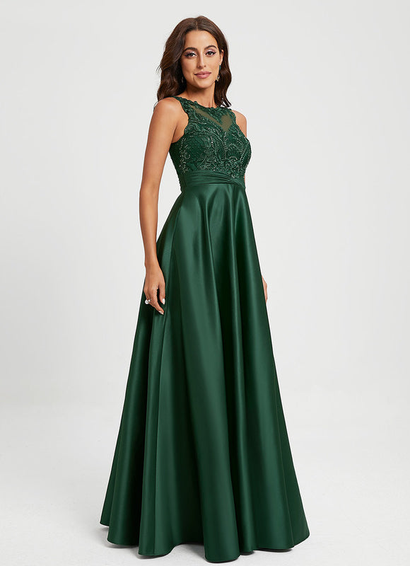 Robe Portefeuille Éclat Satiné - gallery 2