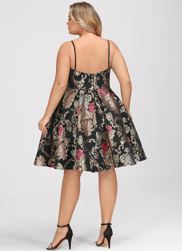 Robe Portefeuille Florale Nocturne - gallery 9