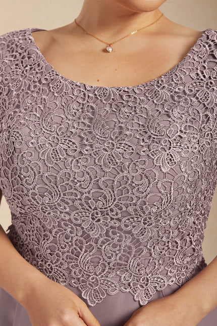 Robe Portefeuille Mousseline Chic - gallery 7
