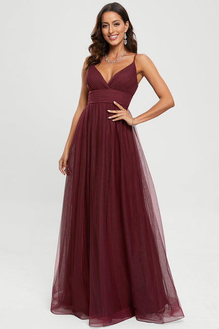 Robe Portefeuille Tulle Noir Chic - gallery 8