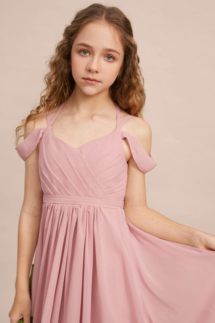 Robe Portefeuille Rose Flottante - gallery 5