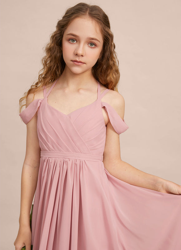 Robe Portefeuille Rose Flottante - gallery 5