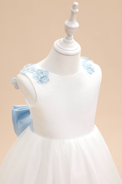Robe Portefeuille Nuageuse Bleue - gallery 6
