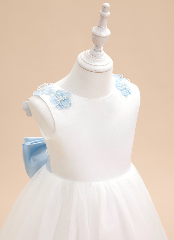 Robe Portefeuille Nuageuse Bleue - gallery 6