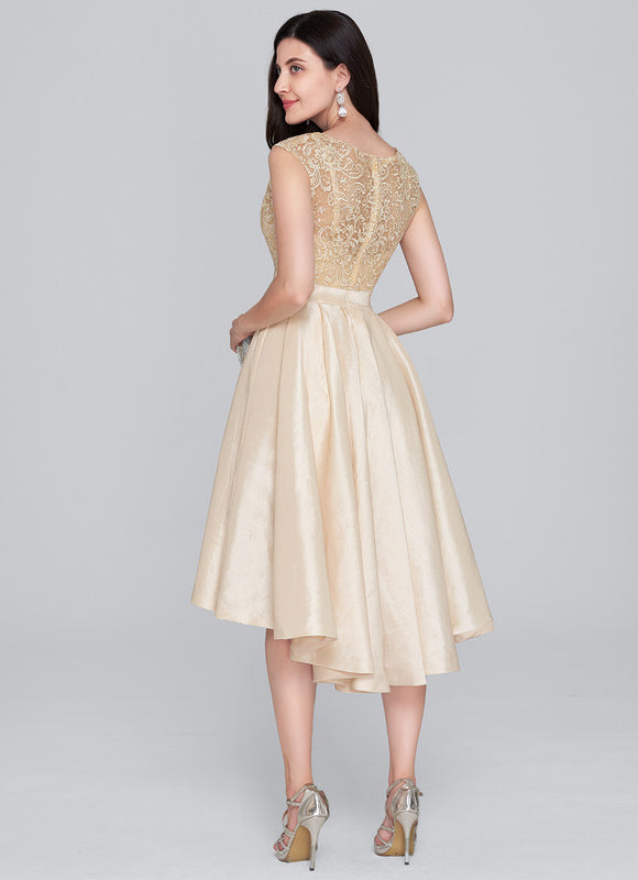 Robe Portefeuille Dorée Aérienne - gallery 3