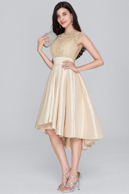Robe Portefeuille Dorée Aérienne - gallery 2