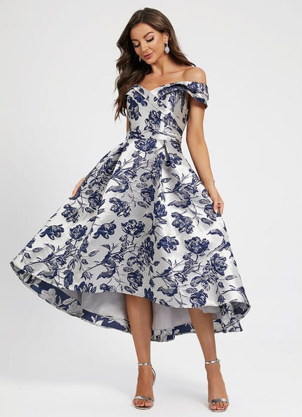 Robe Portefeuille Fleurie Luxe