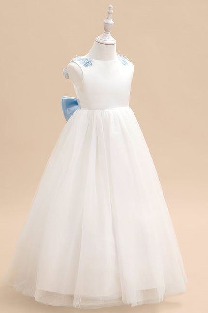 Robe Portefeuille Nuageuse Bleue - gallery 4