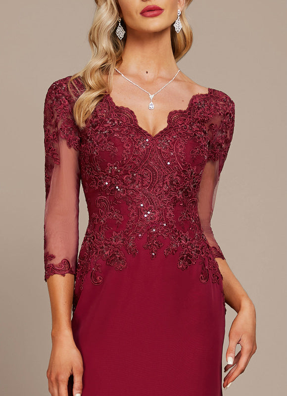 Robe Portefeuille Bordeaux Élégance - gallery 5