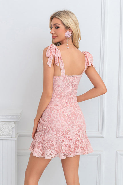Robe Portefeuille Rose Poudré - gallery 1