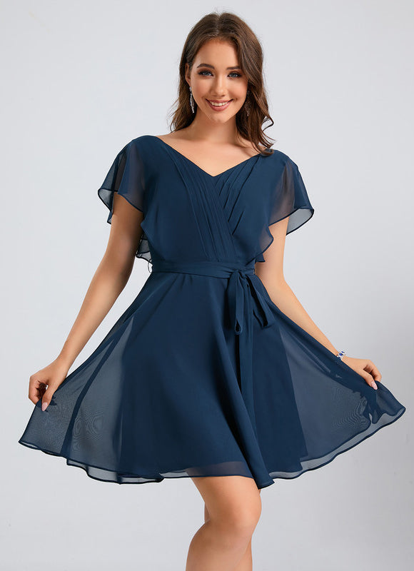 Robe Portefeuille Vaporeuse Chic