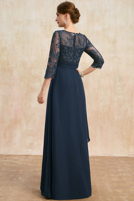Robe Portefeuille Marine Chic - gallery 5