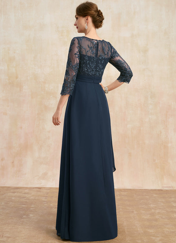Robe Portefeuille Marine Chic - gallery 5