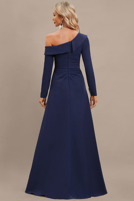 Robe Portefeuille Trapèze Asymétrique Chic - gallery 5