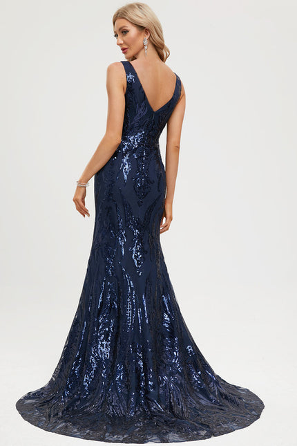 Robe Portefeuille Sirène Pailletée - gallery 9