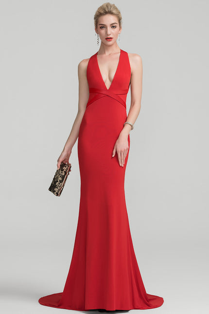 Robe Portefeuille Rouge Élégante - gallery 2