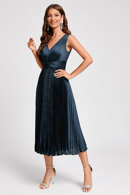 Robe Portefeuille Élégance Satinée - gallery 4