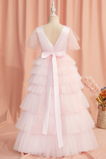 Robe Portefeuille Rose Éclatante