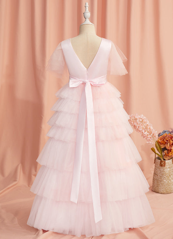 Robe Portefeuille Rose Éclatante