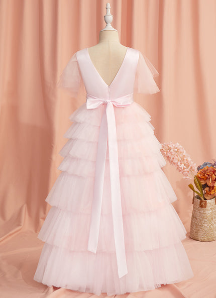 Robe Portefeuille Rose Éclatante