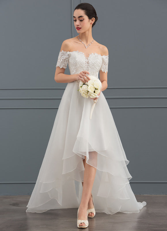 Robe Portefeuille Organza Élégante